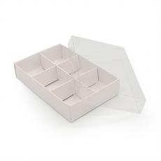 Коробка swbox 6 (95 х 145 х 30 мм) с пластиковой крышкой — фото 2